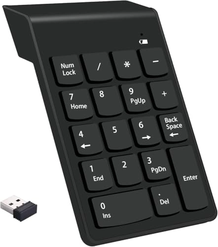 Numeric Keypad - 2.4 gigahertz Mini USB