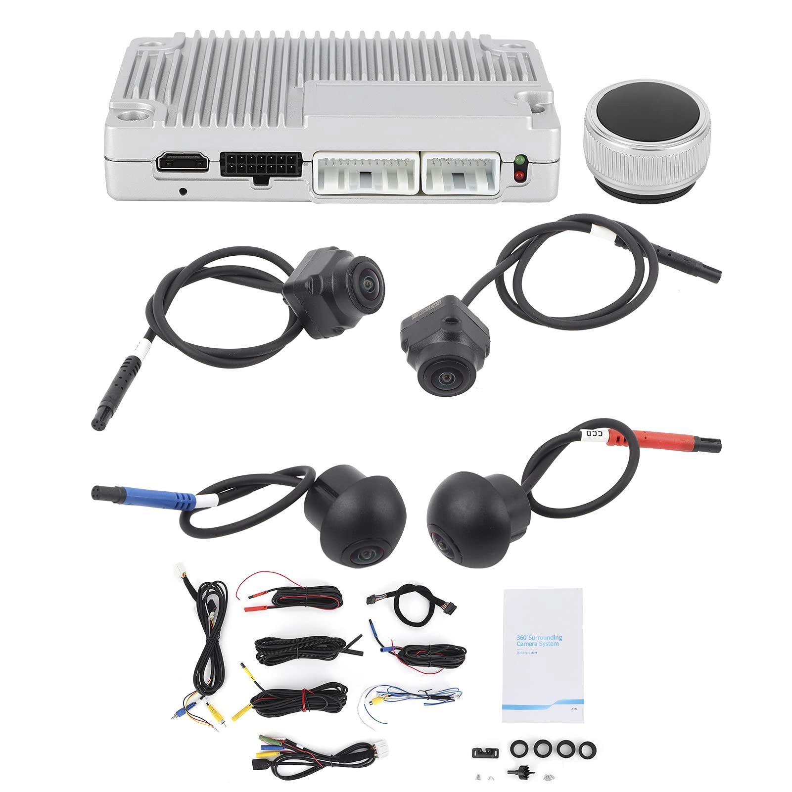 BHDK 360 Degree Bird View Surround System - Night Vision VGA, AV 1080p