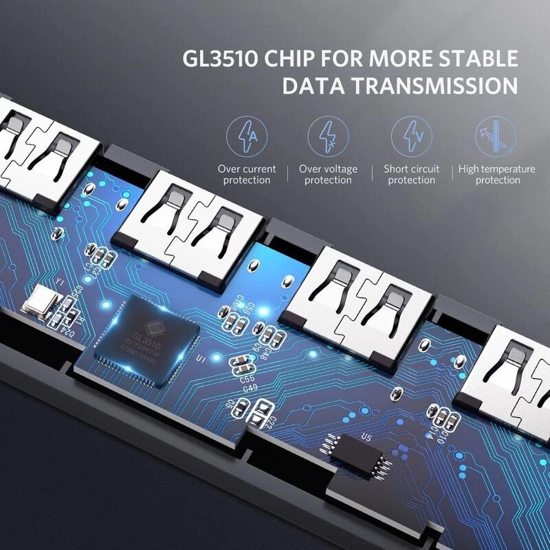 USB A Hub - 4 Ports 5Gbps