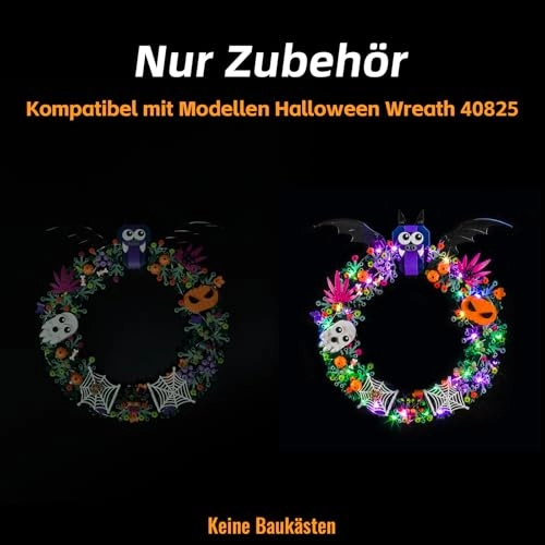 40825 Halloween Wreath - Light Kit DIY