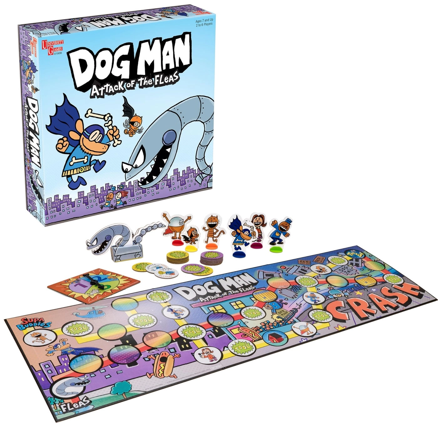 Dog Man Attack of the Fleas