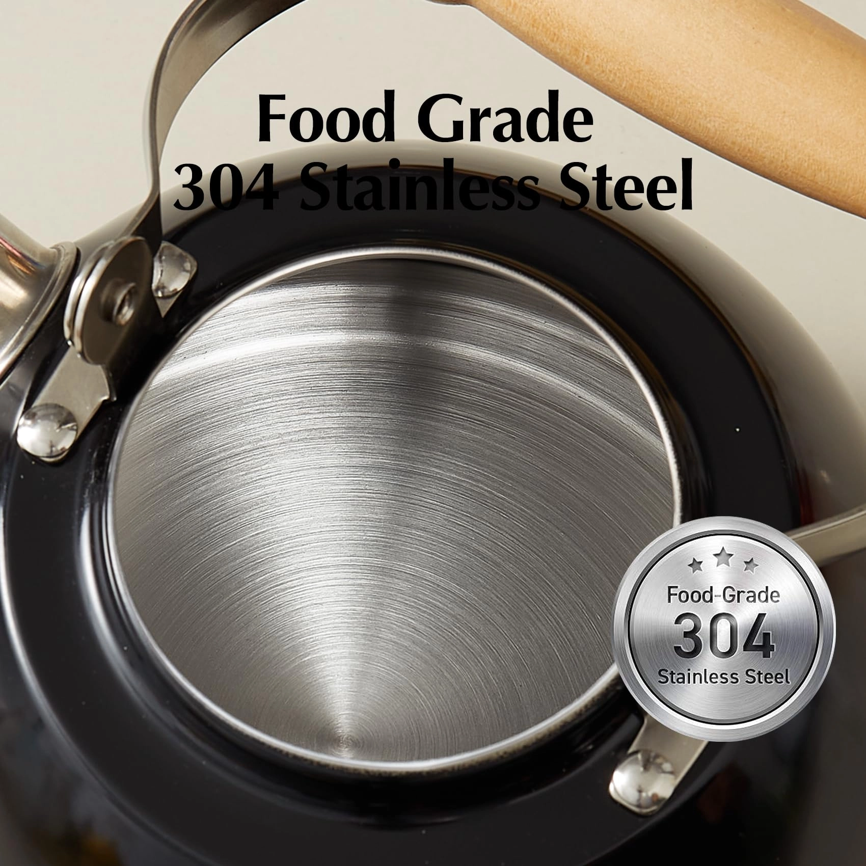 Tea Kettle - Stainless Steel 1.5 Quarts