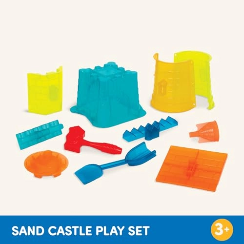 SAND CASTLE BUILDING SET - 11 Pcs 3 years and up
