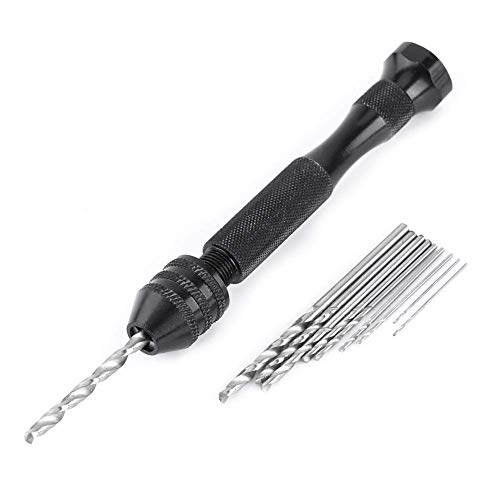 Hand Drill - Manual 10 Drill Bits