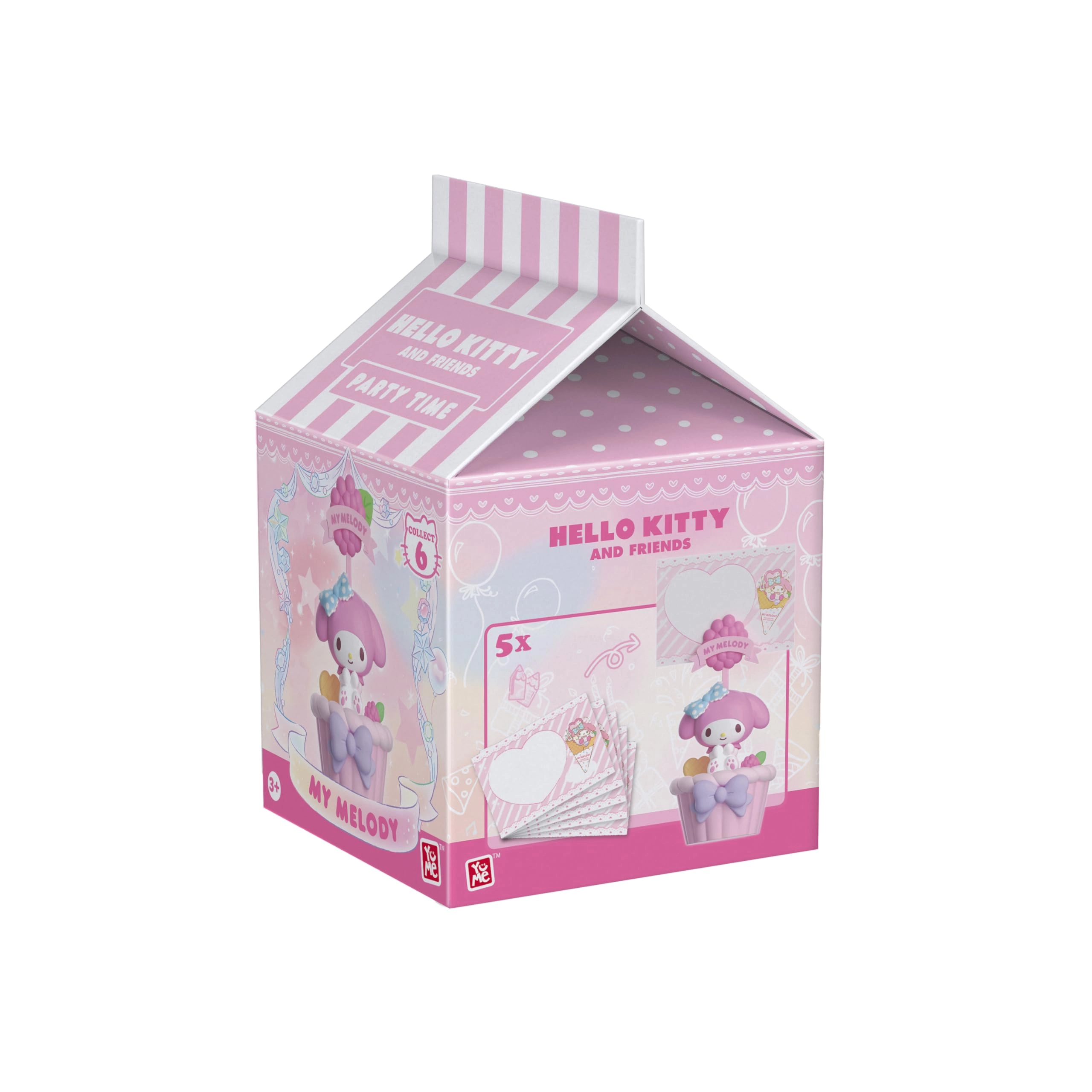 My Melody Party Time Memo Stand - 1.0 count