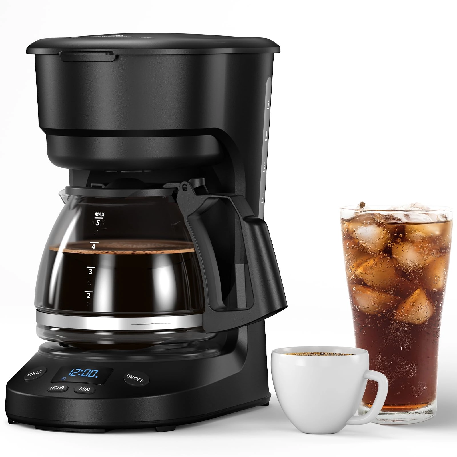 COWSAR CM3710H - 5 Cups Timer