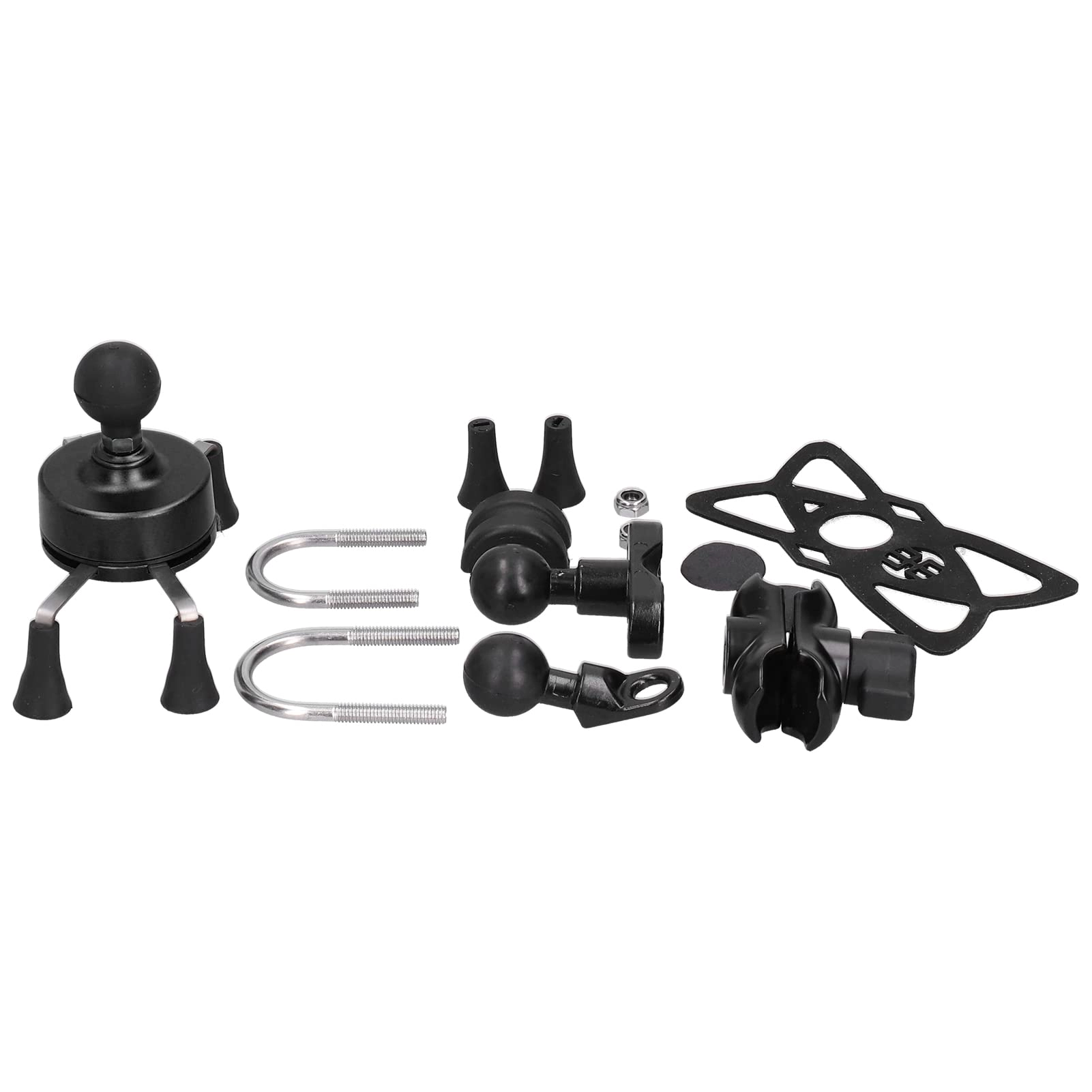 Leftwei Universal X Shape Phone Mount for Autocycle - Spring Loaded Ball Socket