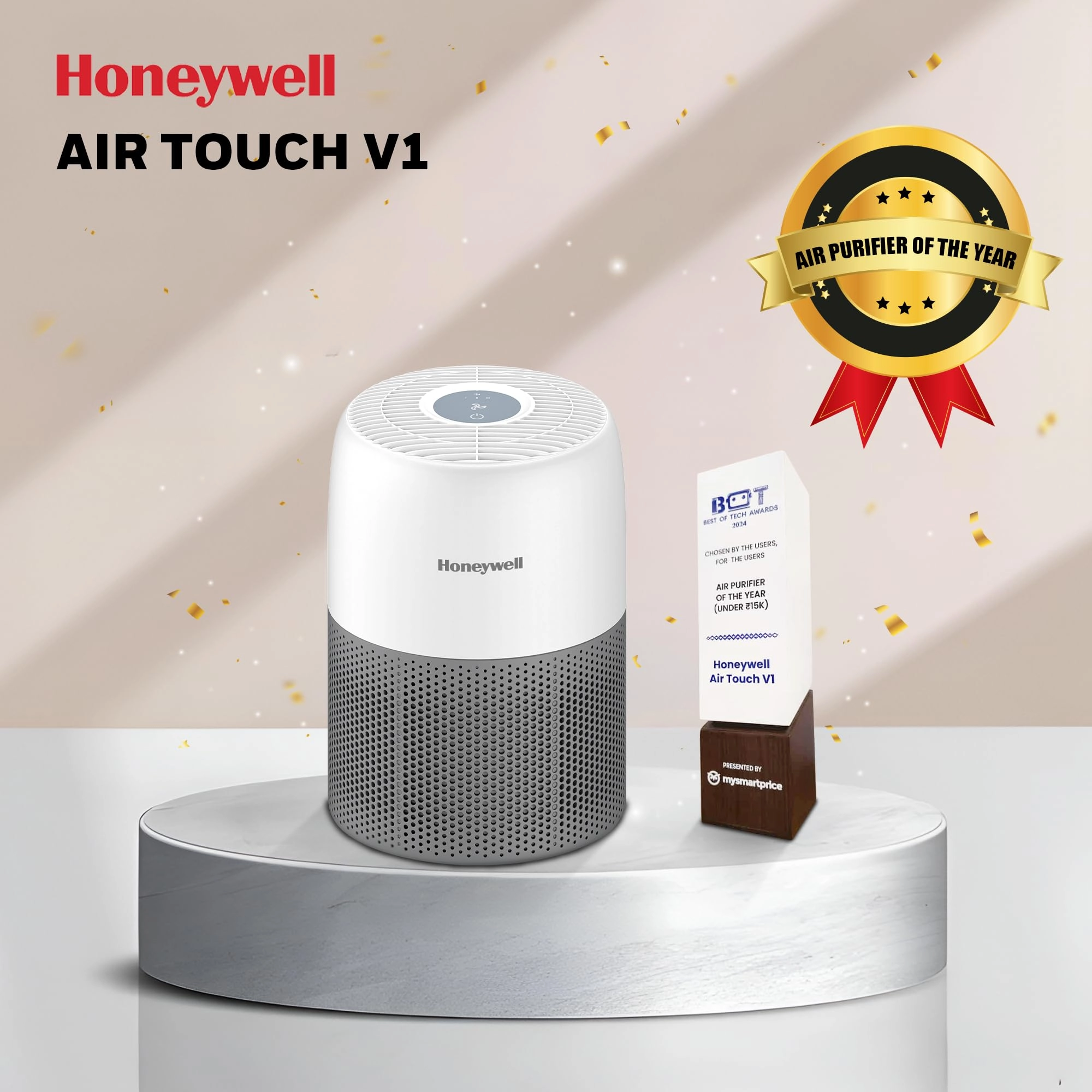 Air Touch V1 - 3-in-1 H13 HEPA Activated Carbon