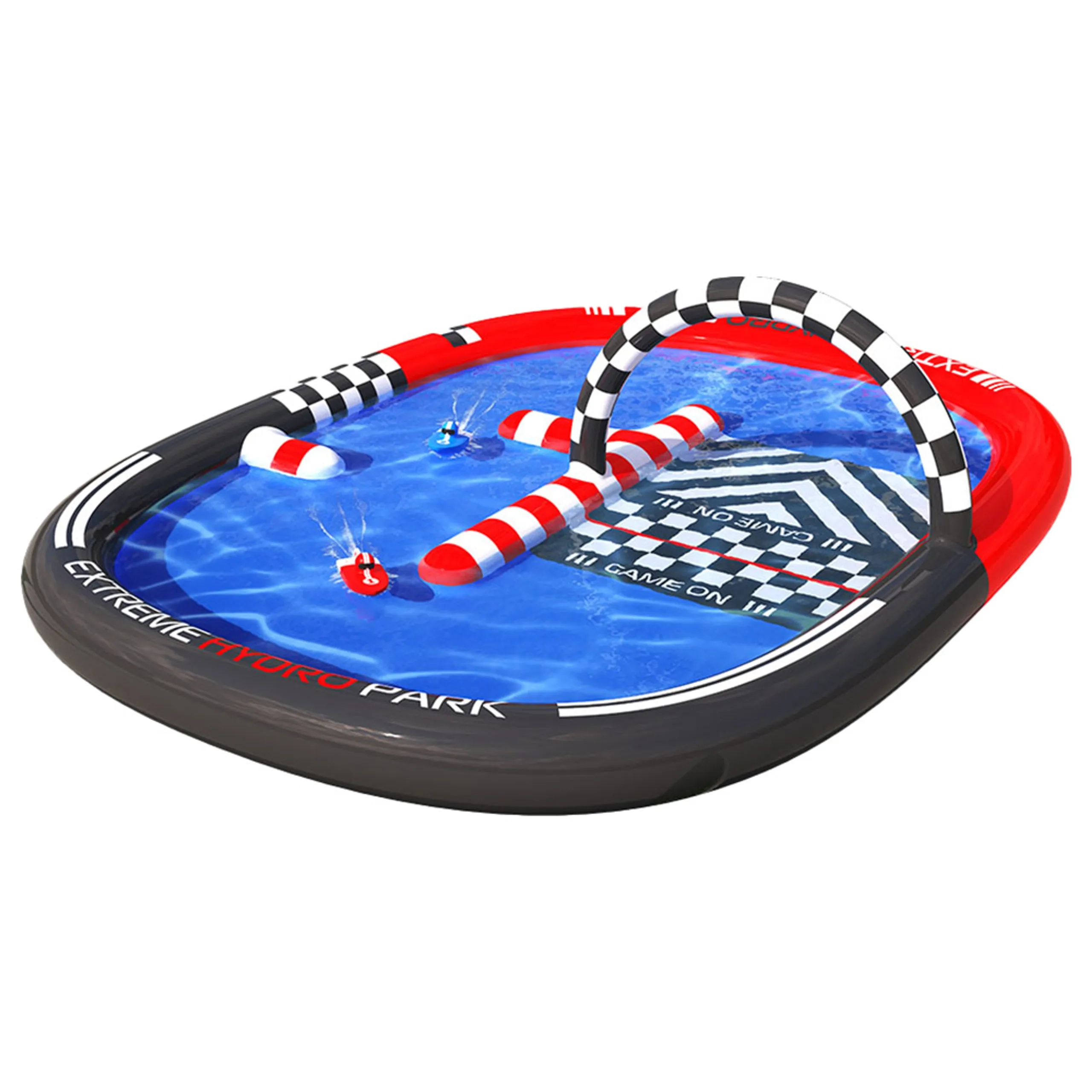 Sharper Image Hydro Park Racers - 2x Speedboat Pool Raceway