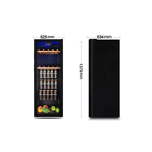 Single Door Countertop Refrigerator - Glass Door Portable