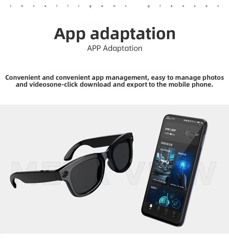 AI Smart Glasses - Real Time Translation Voice Assistant
