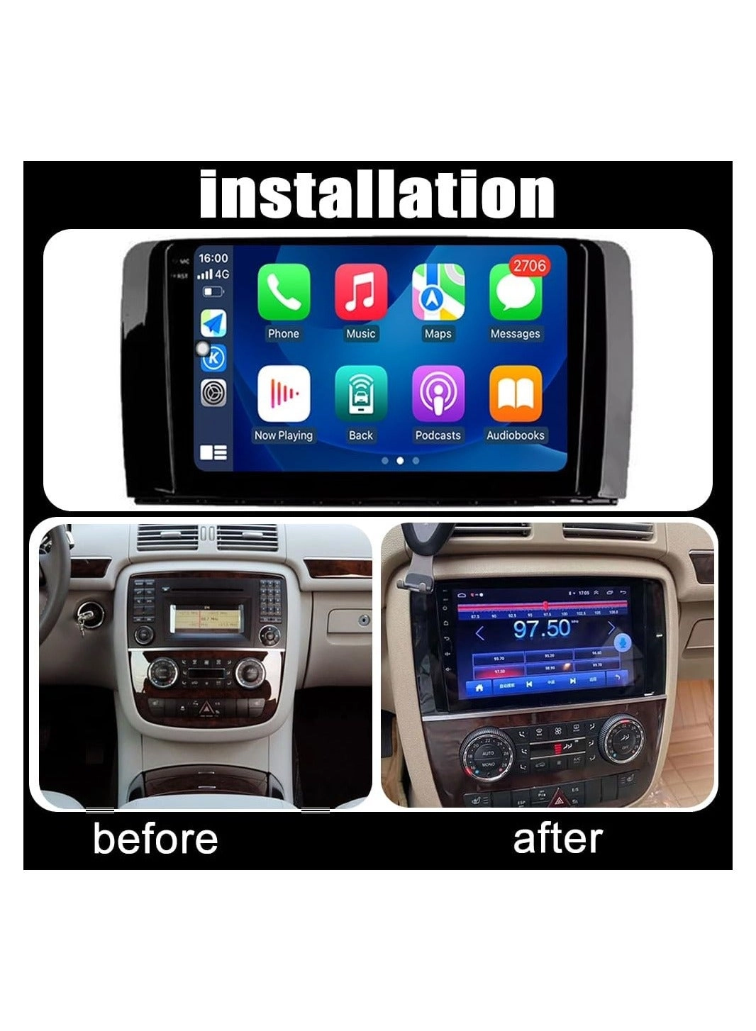 Android Car Screen - 9 Inch