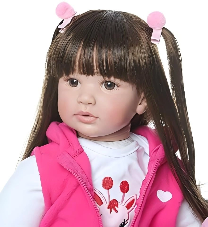 Reborn Baby Doll - 24 Inch Vinyl Silicone Girl Ages 3+