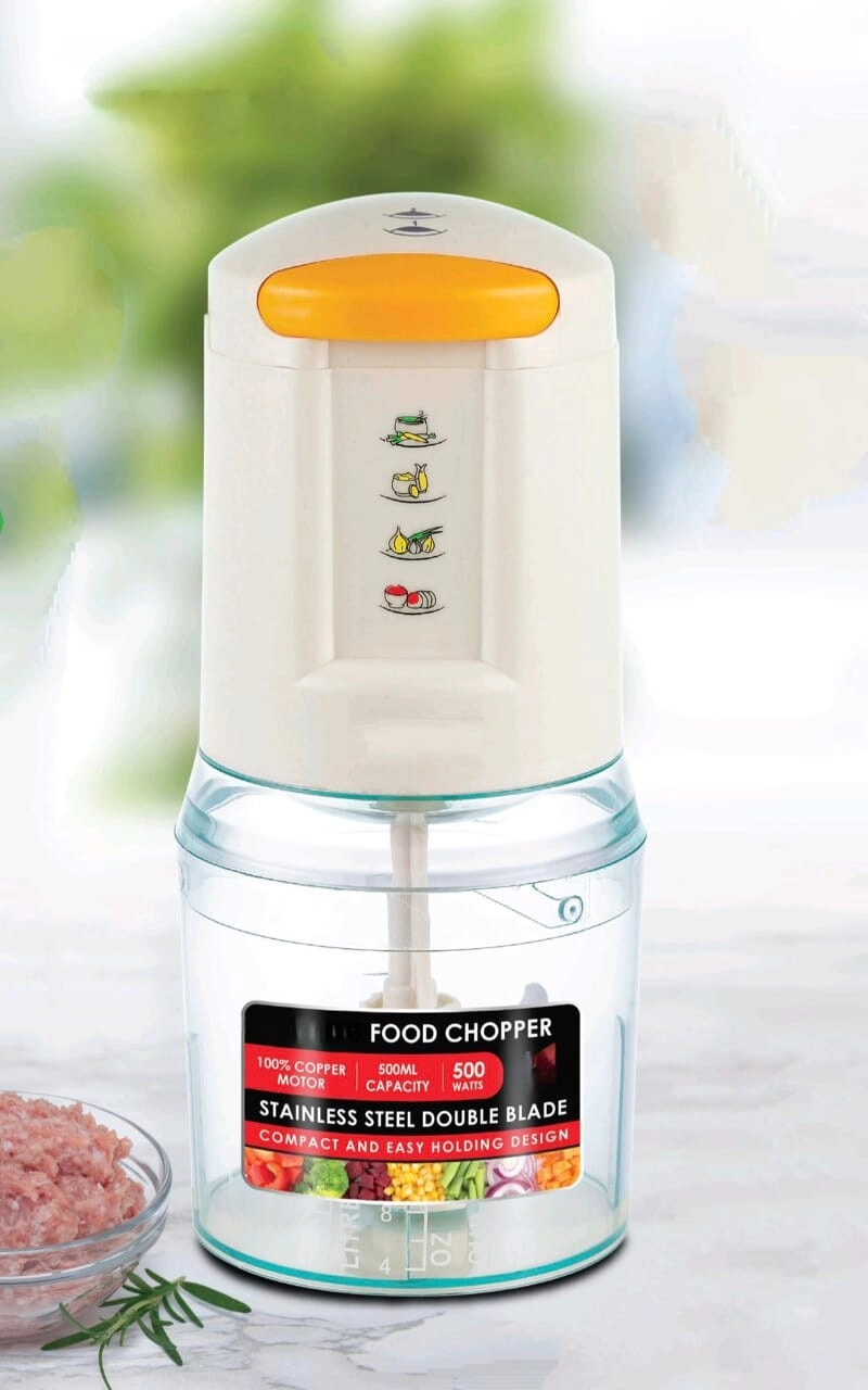 Dealio Electric Food Chopper & Mincer - 500ml