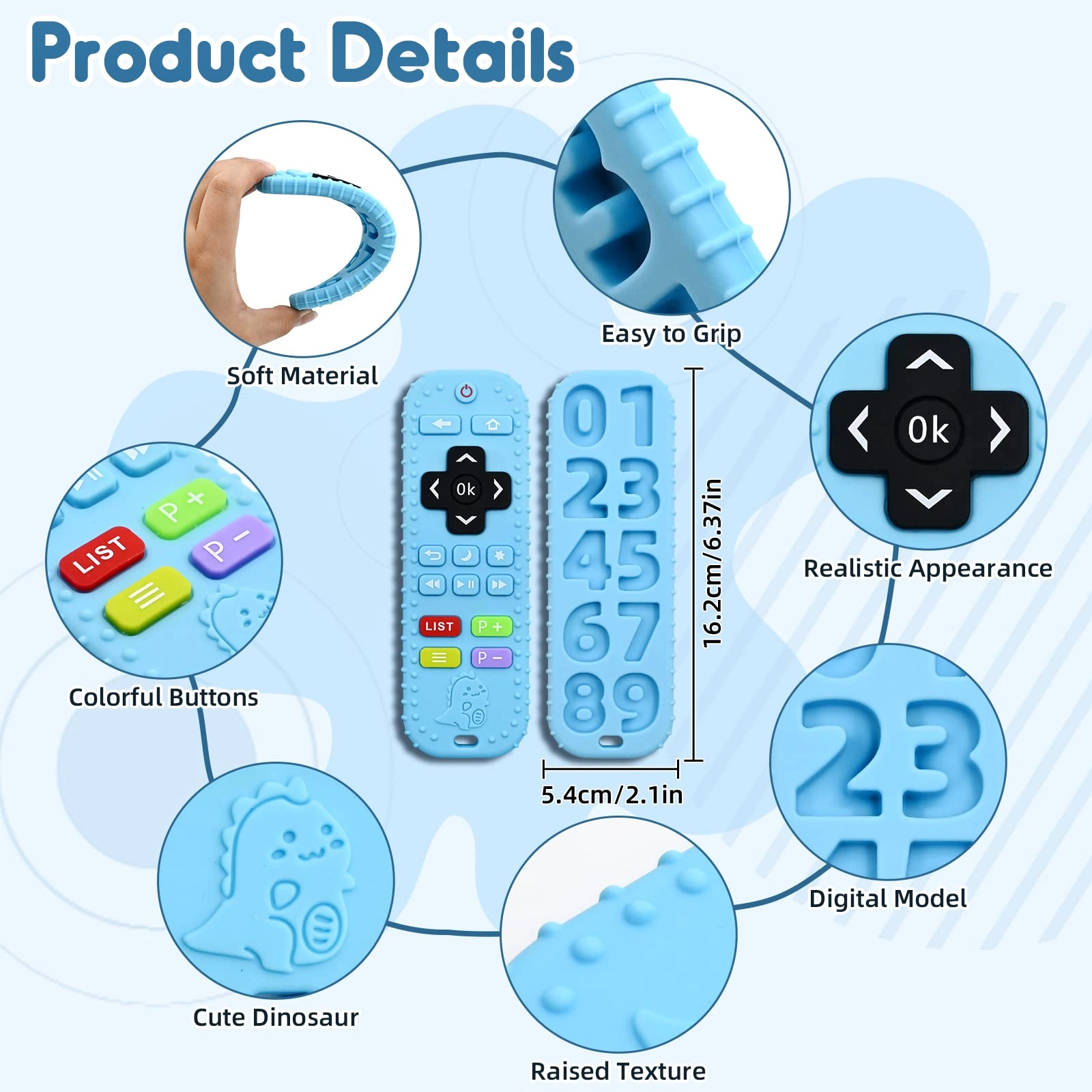 Remote Control Teether - Silicone