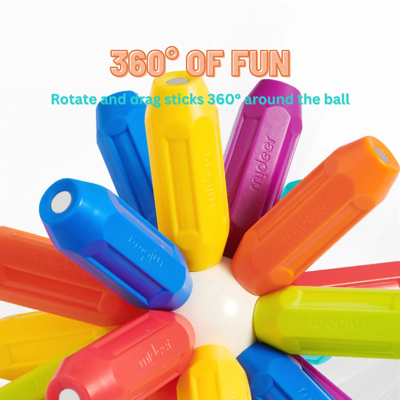 Magnetic Sticks - Suitable for 3 years & above 60 Pcs