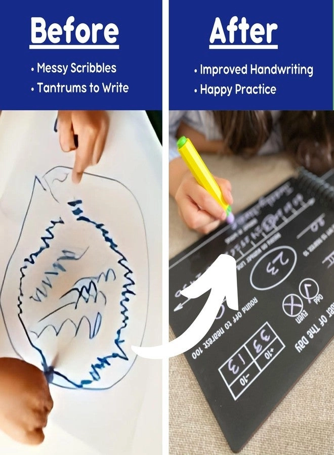 6-in-1 Montessori Pre-Writing Board - 2-6 Years
