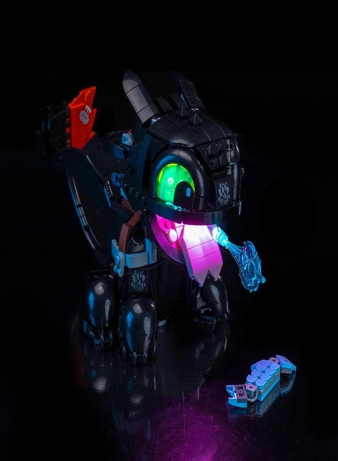 LED Lighting Compatible with How to Train Your Dragon Toothless 10375 - Touch Version Light Kit