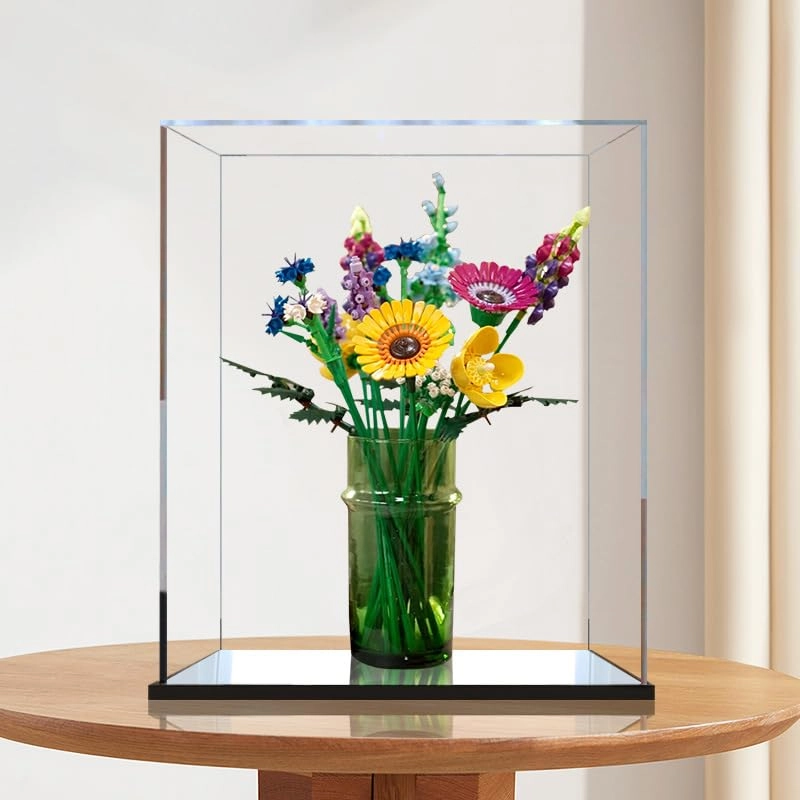 Acrylic Display Case for Lego 10313 Flower Bouquet