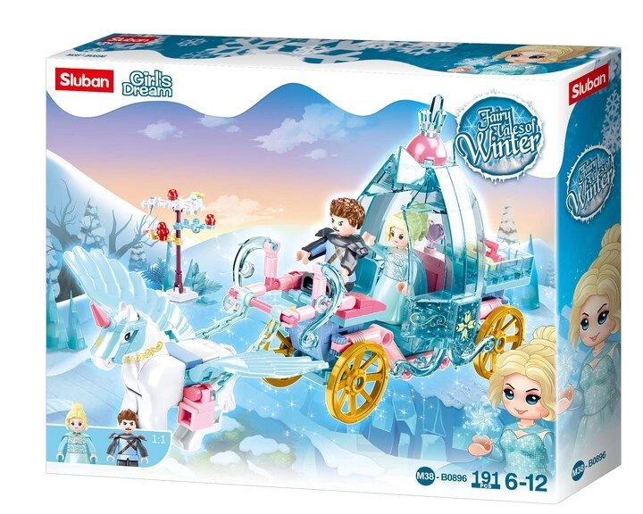 Sluban Fairy Tales of Winter Carriage - 191pcs