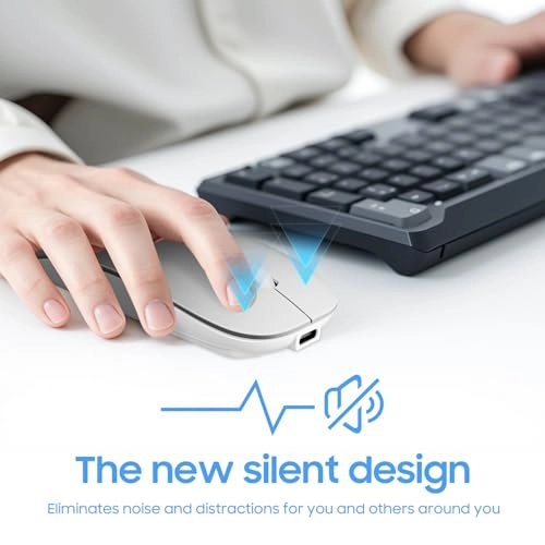 Rechargeable Silent Mouse - Bluetooth