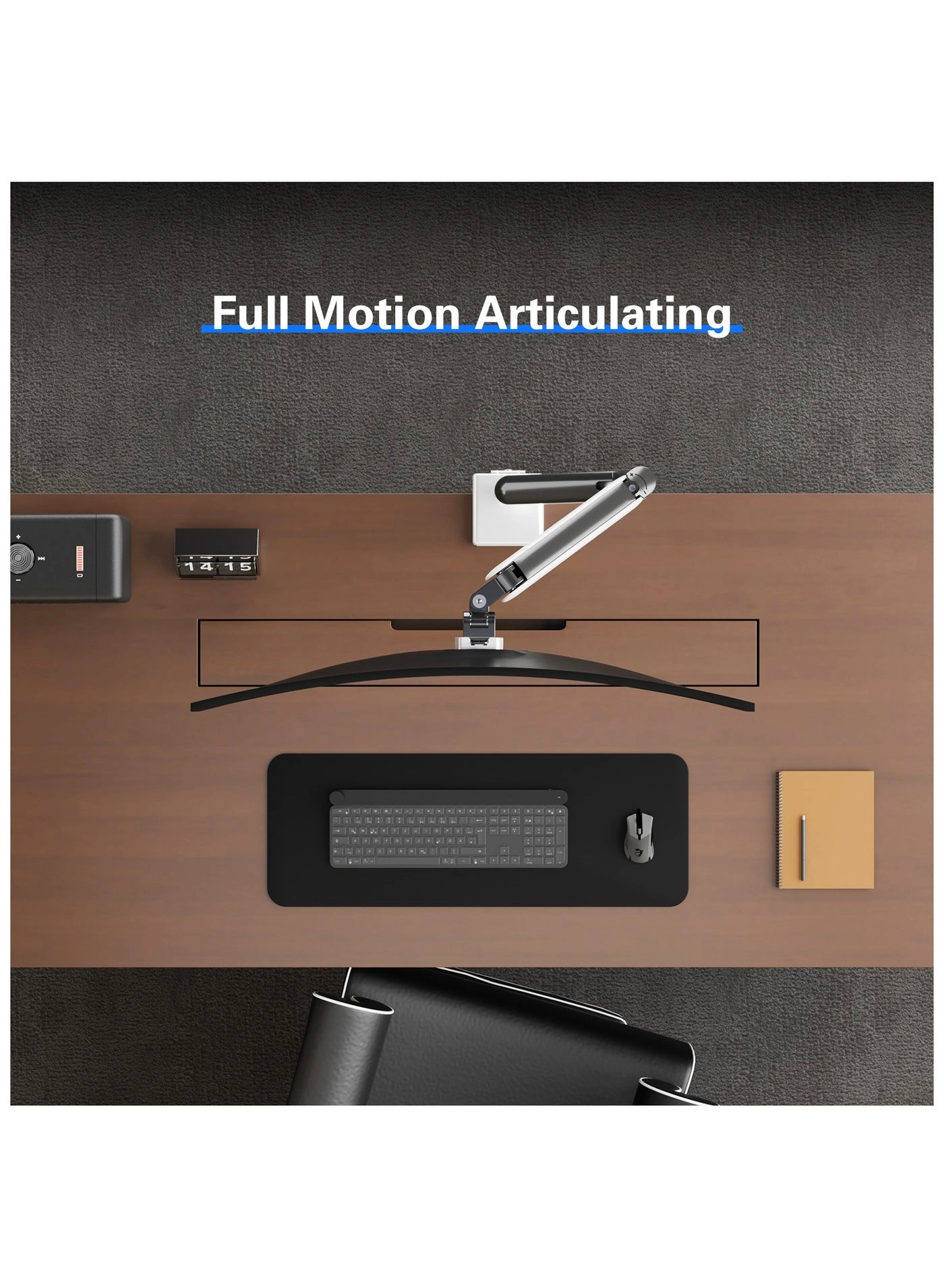 Single Monitor Arm - Single 17〜49inch 75*75mm 100*100mm