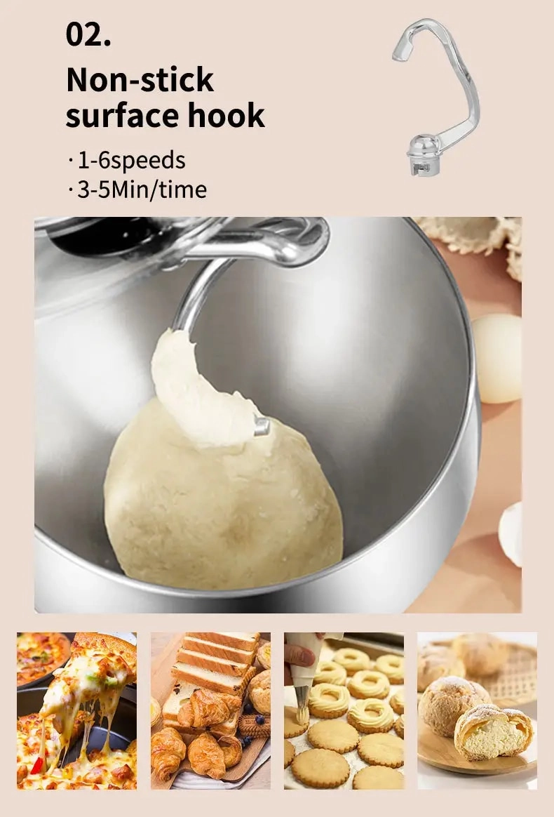 Kitchen Stand Mixer - 8 L