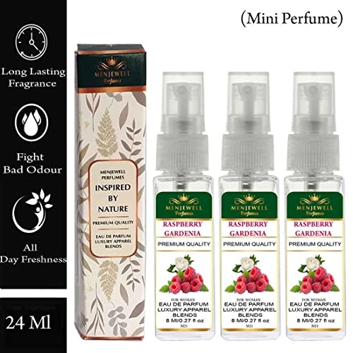 Raspberry Jasmine Pine Pepper Musk Eau de Parfum 24ml Pack
