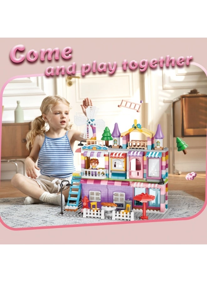 Girls Villa FL1161 - Building Blocks