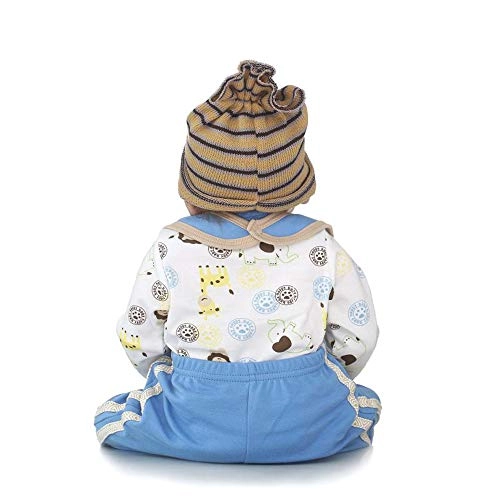 Reborn Baby Doll - 55cm/22in Soft Silicone Dressed