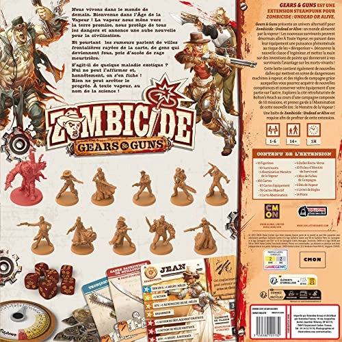 Zombicide Undead Or Alive: Gear and Guns (French)