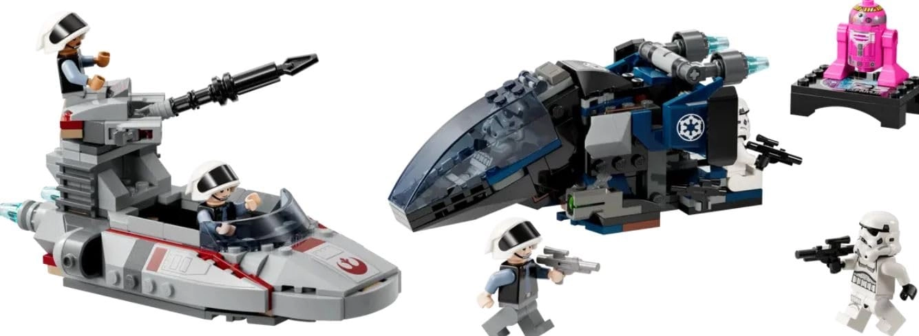 LEGO Star Wars Imperial Dropship vs. Rebel Scout Speeder (40755) - Ages 8+
