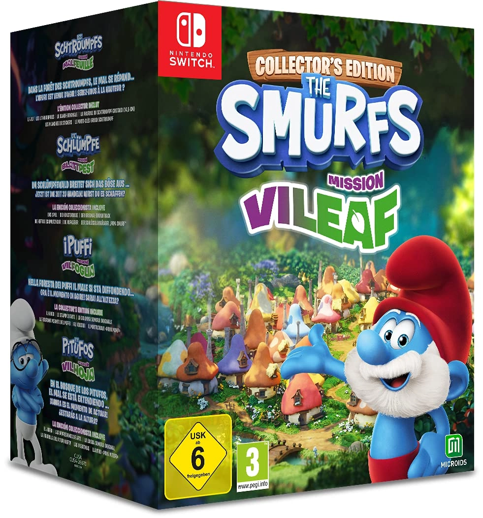 Maximum Games The Smurfs: Mission ViLeaf Smurftastic Edition - Nintendo Switch