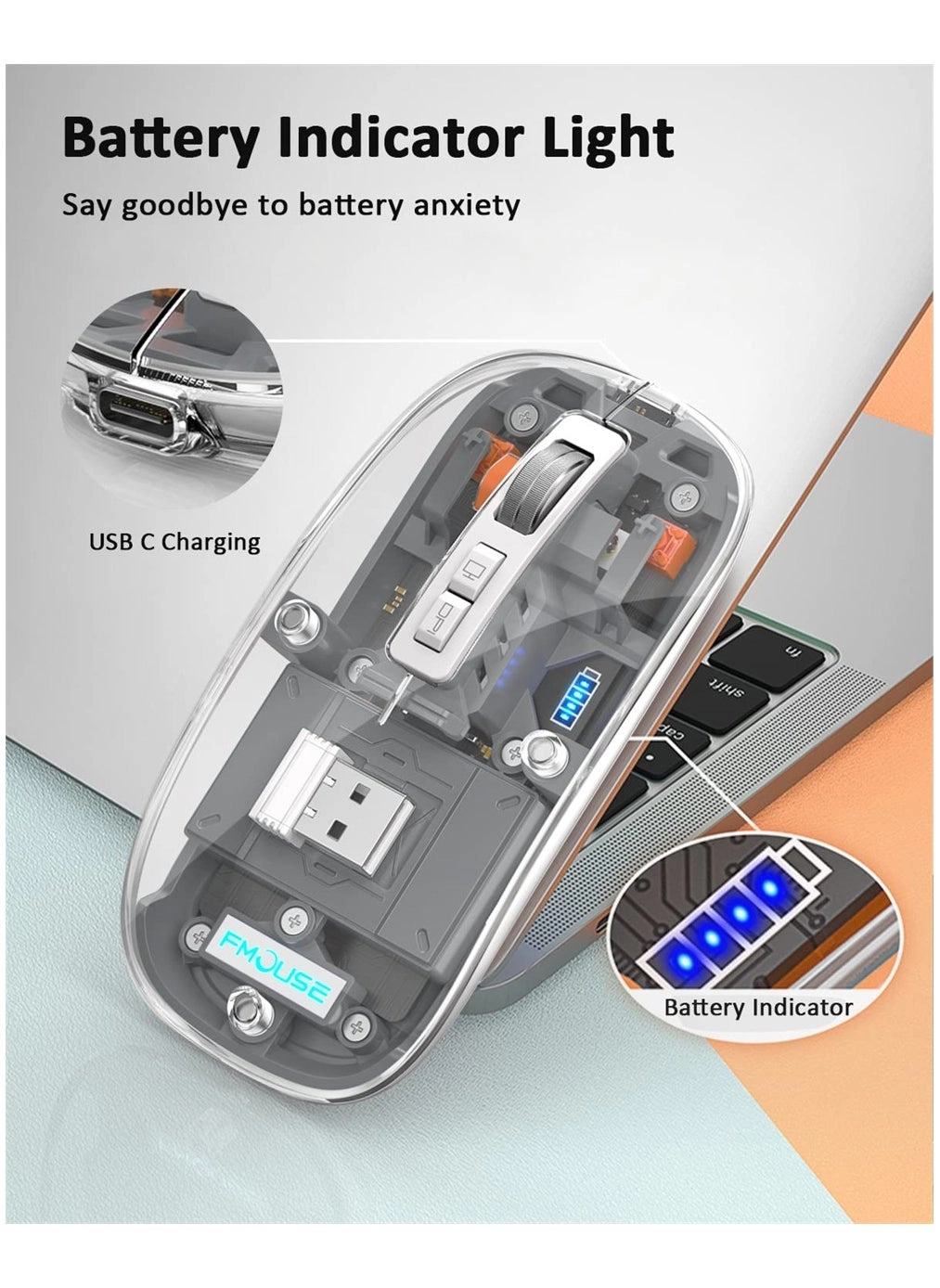 Bluetooth Mouse - Wireless