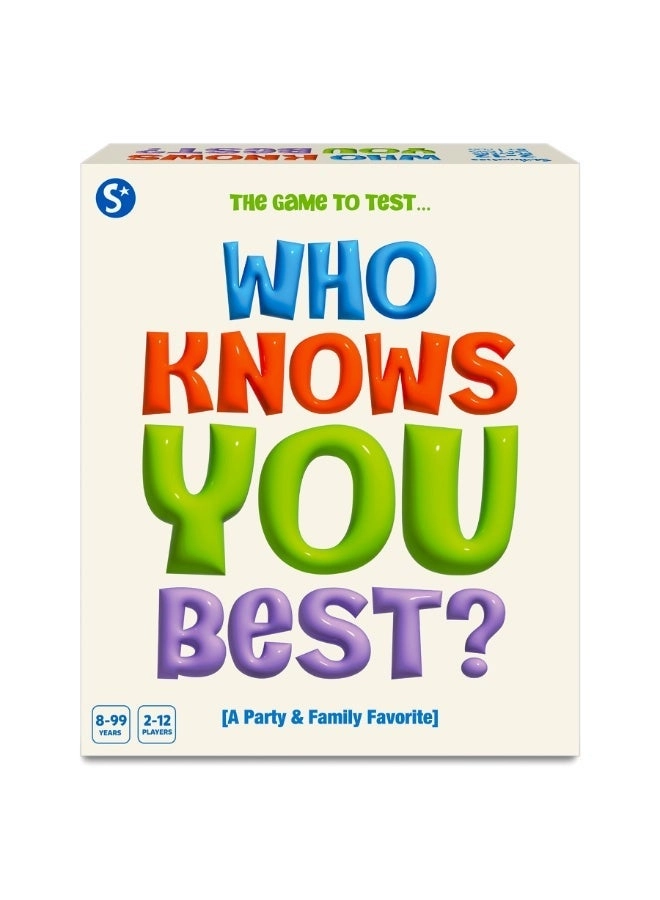 Skillmatics Who Knows You Best - Card Game
