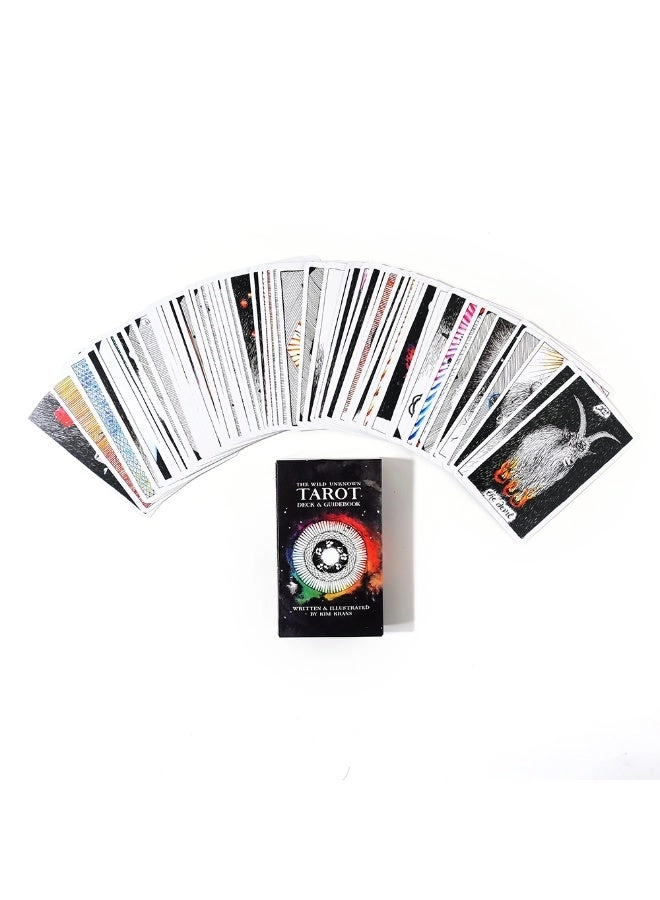 Wilderness Unexplored Tarot Deck - 78 full-color tarot cards