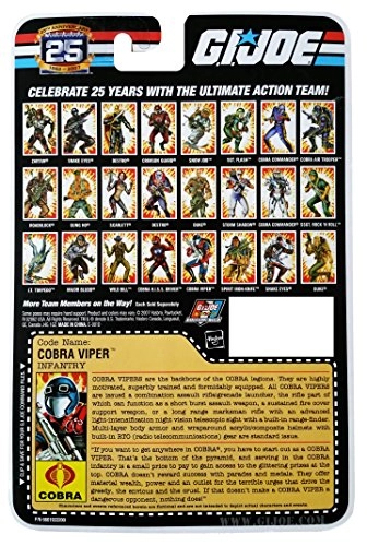 G.I. Joe 25th Anniversary Cobra Viper - 60 GI Joe 14