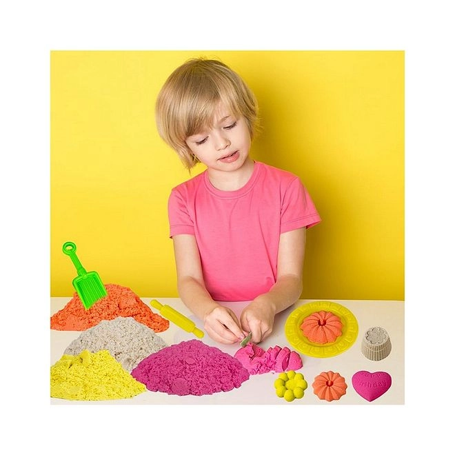 Magical Play Sand - Never Dries 14 Pieces Kit