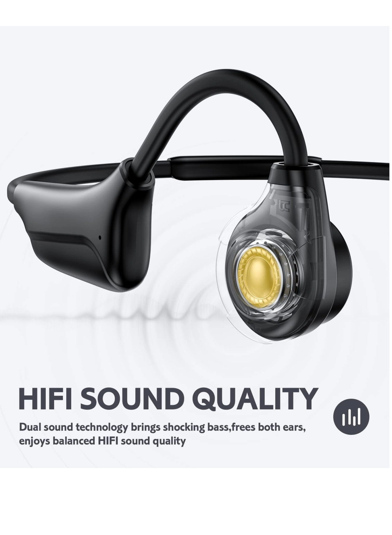 Bone Conduction Headphones Wireless Headphone