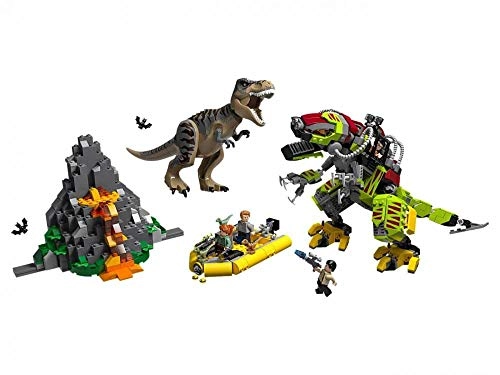 Jurassic World T. rex vs Dino Mech Battle (75938)
