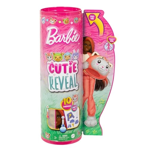 Barbie Cutie Reveal - Kitty/Red Panda Multicolor Ages 3+