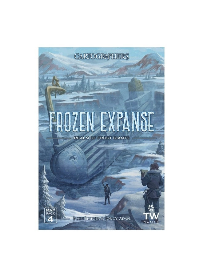 Thunderworks Games Cartographers: Map Pack 4 - Frozen Expanse - Card Game