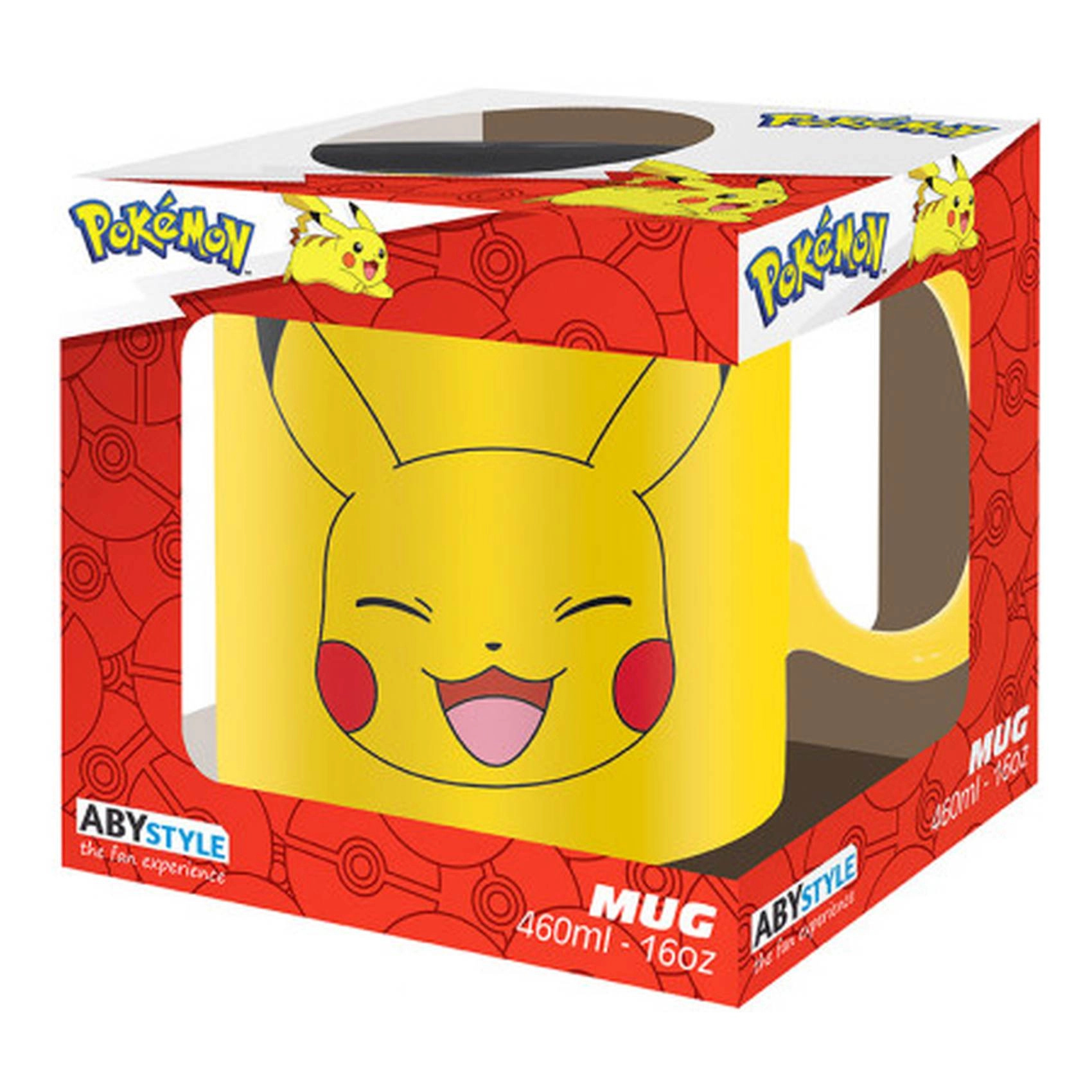 Pikachu Face Mug - 2 pcs - 460 ml