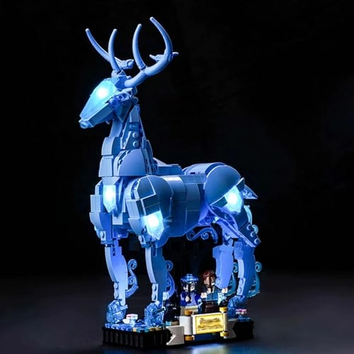 LED Lighting kit - Compatible with Lego 76414 Expecto Patronum Remote