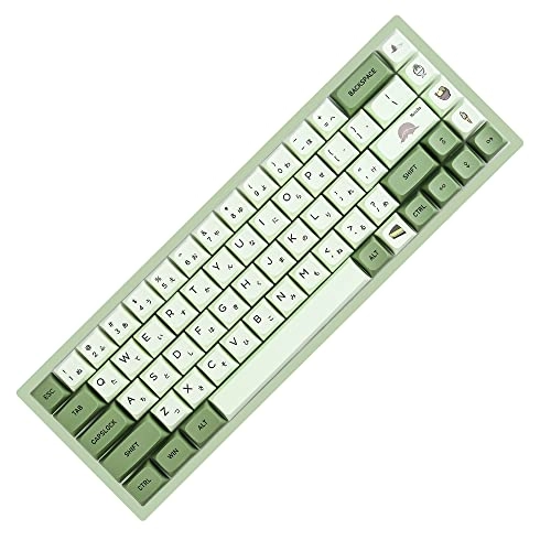 Matcha Keycaps - Japanese Wired