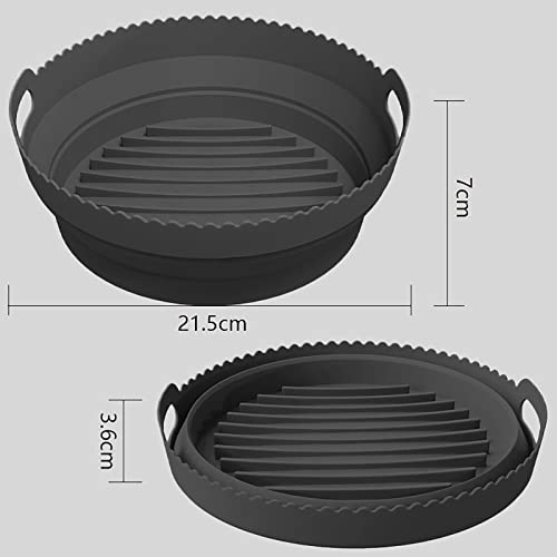 Air Fryer Liners - Silicone 1 x Air Fryer Liners 1 x Separator Pad