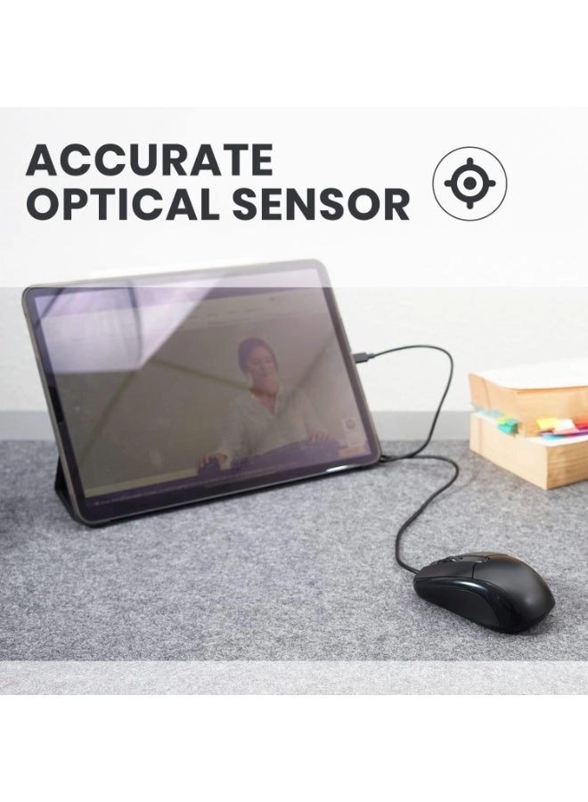 PERIMICE-209 3-Button Optical Mouse - USB