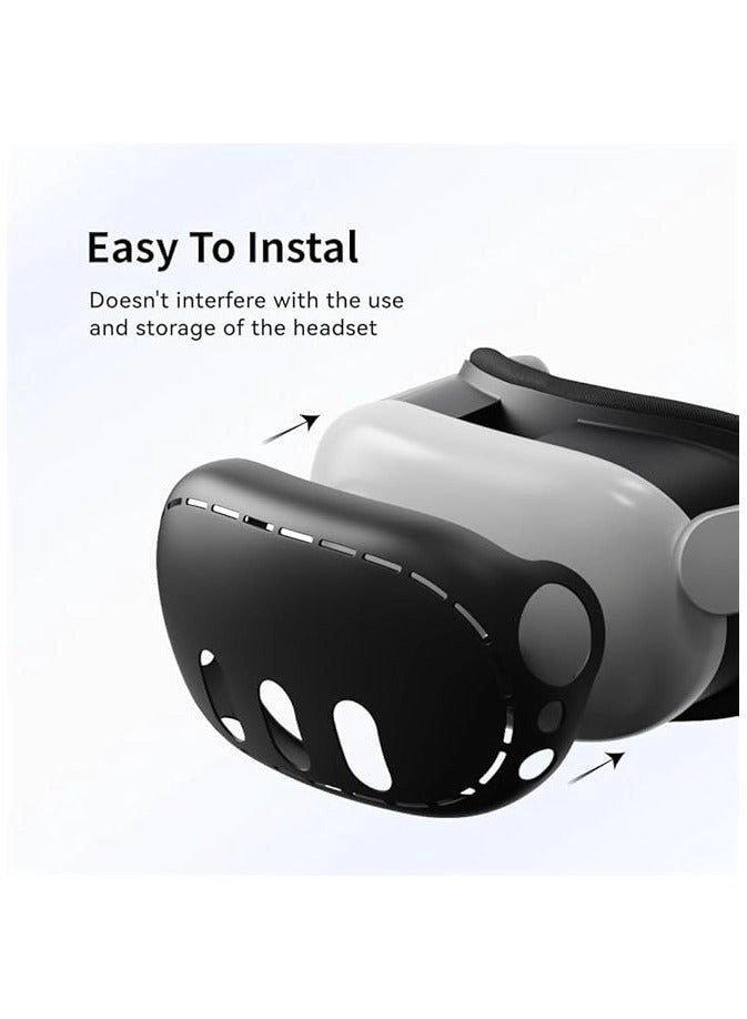 Shell Cover Skin for Quest 3 - Black 30 g