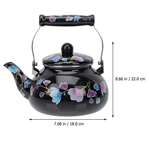 Porcelain Teapot - Ceramic Enameled 2. 5L