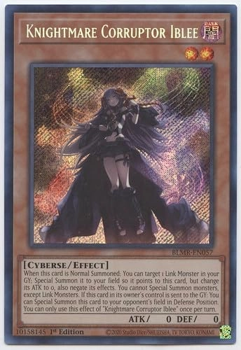 Yu-Gi-Oh! Knightmare Corruptor Iblee BLMR-EN057